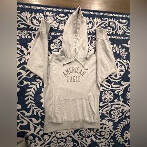American Eagle Heather Gray Vintage Sweatshirt